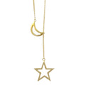 "Be the Universe" Statement Necklace – 925 Sterling Silver, 18K Gold Plated